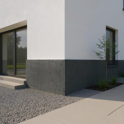 ISO-Concrete Pala hatás (120*60cm*0,5-0,7mm+Szigetelés) Gránit (szürke)