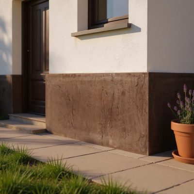 ISO-Concrete Pala hatás (120*60cm*0,5-0,7mm+Szigetelés) Barna