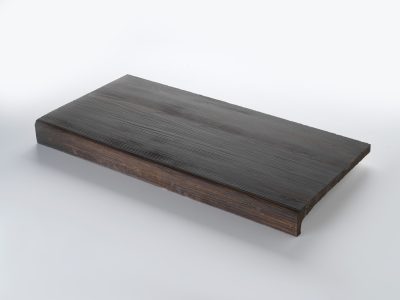 Sötét tölgy Egyedi, festett Lépcsőlap Fa hatás 40cm (max.200cm)