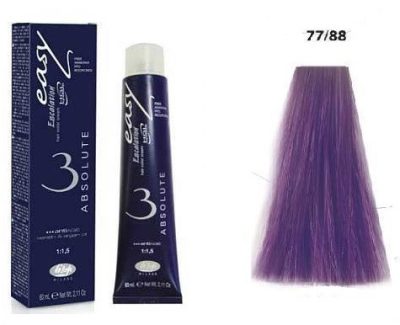 Lisap Easy Absolute ammónia rezorcin és PPD mentes hajfesték, 77/88