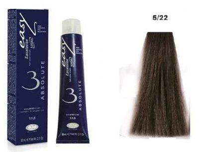 Lisap Easy Absolute ammónia rezorcin és PPD mentes hajfesték, 5/22