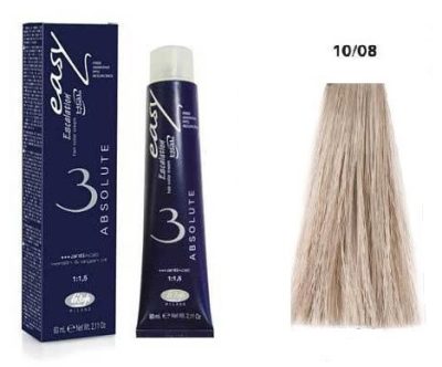 Lisap Easy Absolute ammónia rezorcin és PPD mentes hajfesték, 10/08