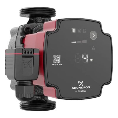 GRUNDFOS Alpha 1 GO 25-80 keringető szivattyú 130mm, 6/4", 230V