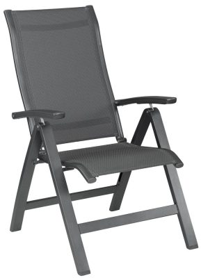 KETTLER ALTURA alumínium dönthető kerti szék – antracit / antracit