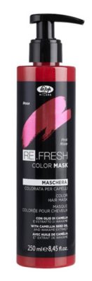 Lisap Refresh Color színező hajpakolás, Pink, 250 ml
