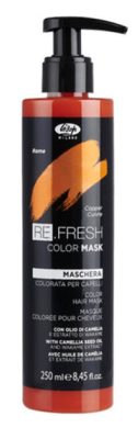 Lisap Refresh Color színező hajpakolás, Copper, 250 ml