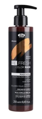 Lisap Refresh Color színező hajpakolás, Bronze, 250 ml
