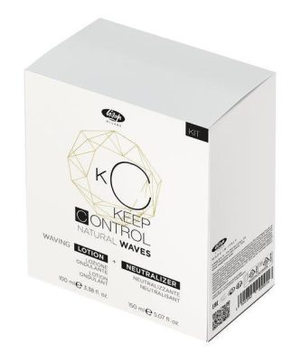 Lisap Keep Control Natural Waves dauervíz + dauerfixáló, 100 ml + 150 ml