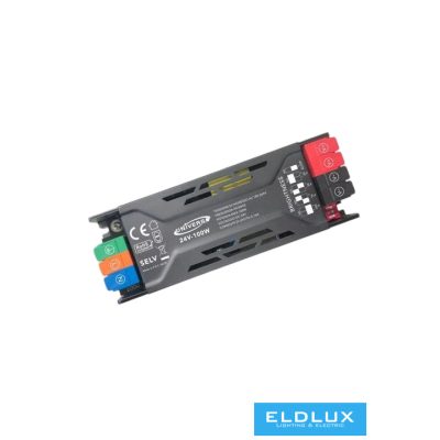 UNIVERSO Dimmelhető fémházas tápegység DC:24V 100w 4.16A IP20 140x50x23mm 3év