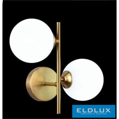 UNIVERSO Fali lámpa 2xG9 max.10w 280x250mm IP20 Óarany 5év