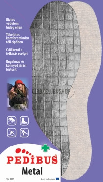 Pedibus Metal X talpbetét