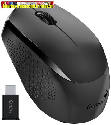 Genius NX-8000S Wireless Silent vezeték nélküli egér Black Type-c