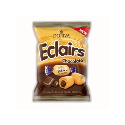 Eclairs csokoládéval tölt. tejkaramella 1kg