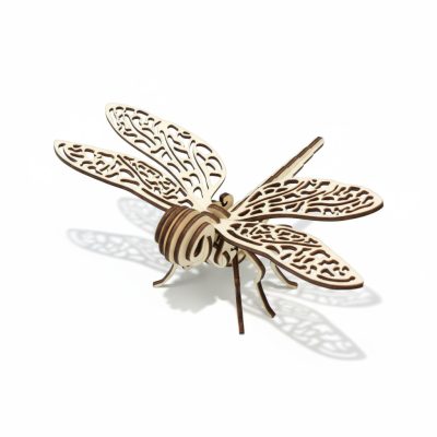 3D Lézervágott Szitakötő Puzzle