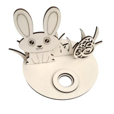 Húsvéti nyuszis tojástartó dekoráció