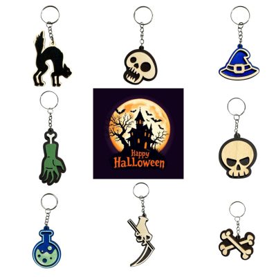 Halloween kulcstartó