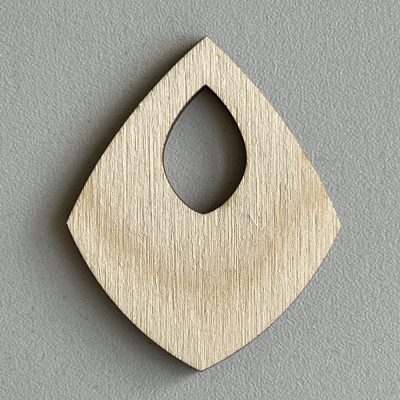 Íves rombusz forma - 10 db/csomag