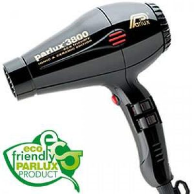 Parlux 3800 Ceramic&Ionic hajszárító 2100 W, Black