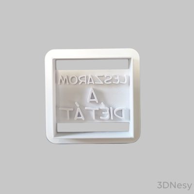 Leszarom a diétát süti kiszúró 6x6