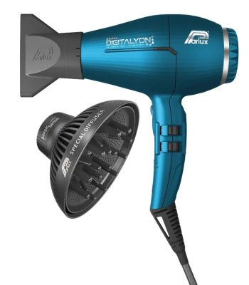 Parlux Digitalyon hajszárító 2400W, Blue + Parlux Magic Sense diffúzor