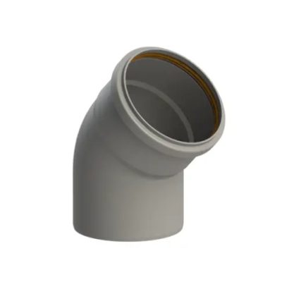 TRICOX PKÖ102 egyfalú könyök 45° PPs 60 mm