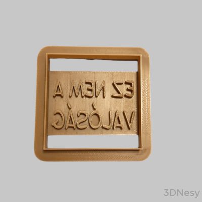 Ez nem a valóság süti kiszúró 7x7