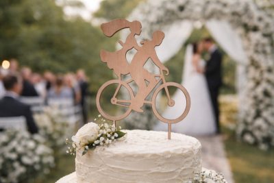 Esküvői Tortadísz (Biciklis)
