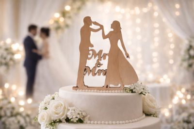 Esküvői Tortadísz (Nyakkendő)