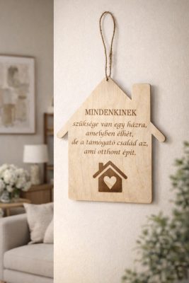 Házikó Család Tábla