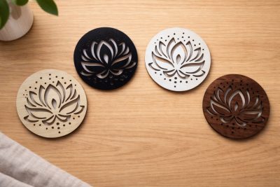 Lótuszvirág Poháralátét