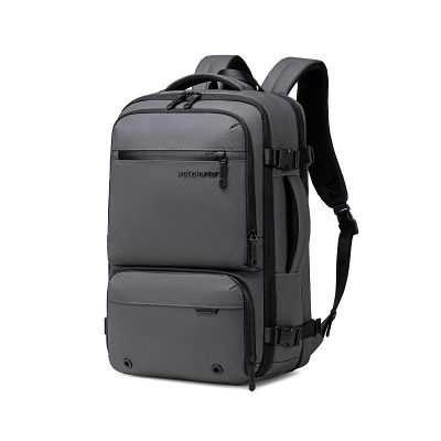 Arctic Hunter szürke vákuumos kompressziós laptoptartós utazótáska, hátizsák