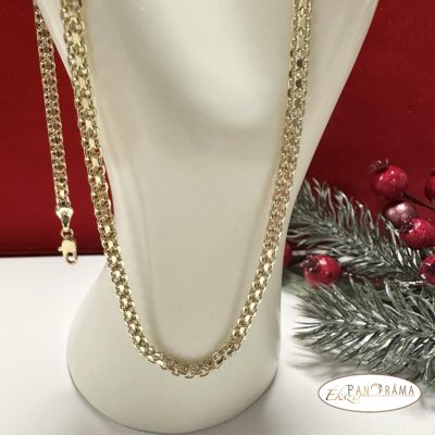 14K Gold Filled nyaklánc - Bismark 50/4 