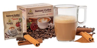 Ayura "Fahéjas Capuccino" ganoderma gombával