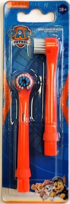 Mancs Őrjárat 2 db pótkefe Piros elemes gyermek fogkeféhez