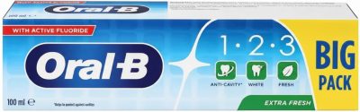 Oral-B fogkrém 1.2.3. Extra Fresh 100 ml