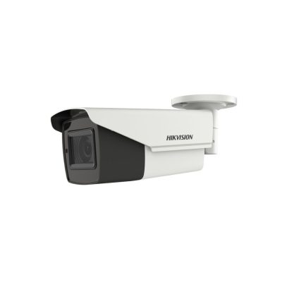Hikvision DS-2CE19H8T-AIT3ZF(2.7-13.5mm) analóg 5 MP cső biztonsági kamera, IR led 80 m, 2.7 - 13.5 mm varifokális objektív, 4x motoros zoom, valós WDR, kültéri