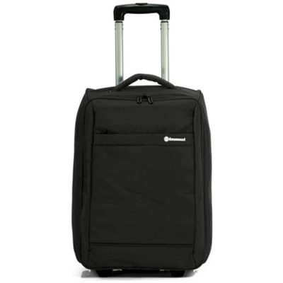 Benzi fekete Wizzair, Ryanair összehajtható bőrönd, kabinbőrönd