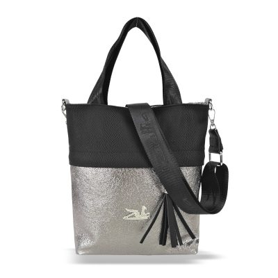 Zellia Női Válltáska 21020 Grafit-Fekete - Crystal -