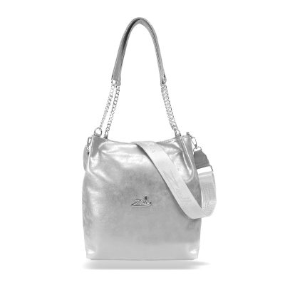 Zellia Női Válltáska 25025 Ezüst - Monaco -