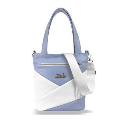 Zellia Női Válltáska 25026 Baba Kék-Fehér