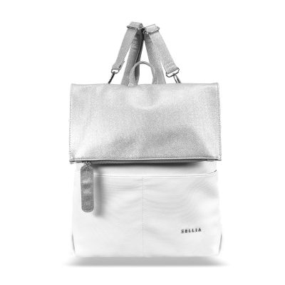 Zellia Női Hátizsák Hz-122 Fehér-Ezüst