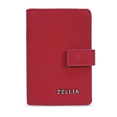 Zellia Női Kártyatartó Hz-128 D217 - 2181D - Red - Piros