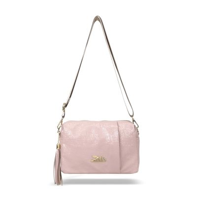 Zellia Női Oldaltáska Zlb210 Púder - Shiny -