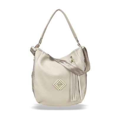 Zellia Női Válltáska Zlb180 Beige-Arany - Diamond -