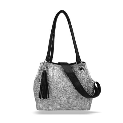 Zellia Női Válltáska 24015 Grafit - Strus -