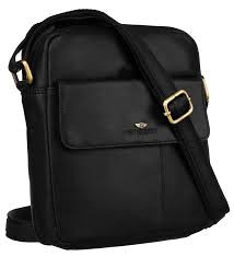 Peterson Férfi Bőr Oldaltáska Ptn 719E-Opu-6859 Fekete