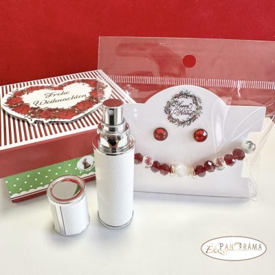 Ajándékcsomag, díszdobozban - Illatos csillogás Red