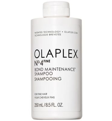 Olaplex No. 4 Fine Bond Maintenance hajmegújító sampon vékonyszálú hajra, 250 ml