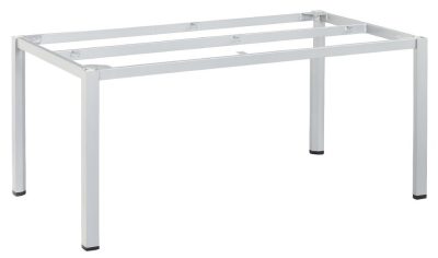 KETTLER CUBIC alumínium asztalváz 180×95 cm – ezüst