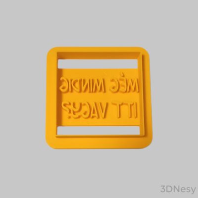 Még mindig itt vagy süti kiszúró 7x7